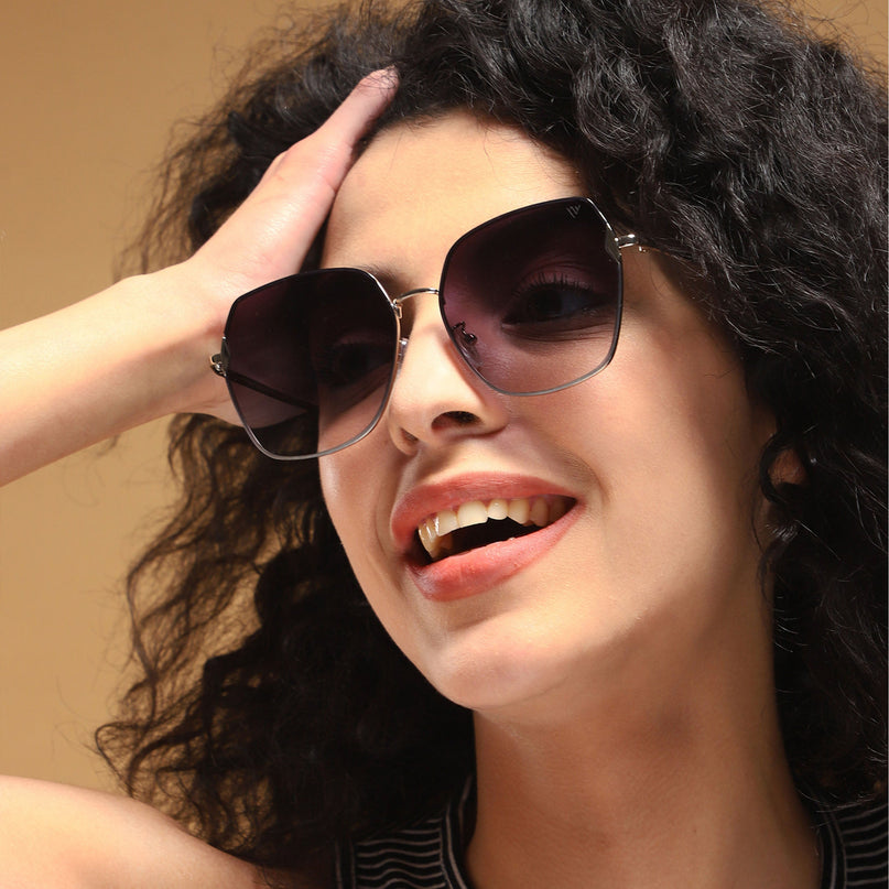 Grey Oversize Sunglasses - MG4327