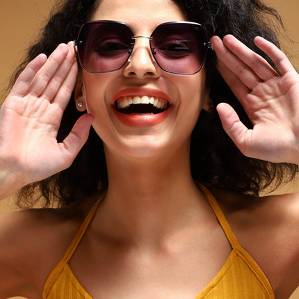 Klyne | Grey Oversize Sunglasses - MG4319