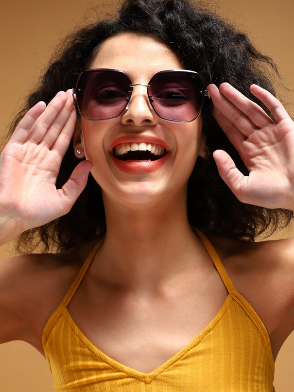 Klyne | Grey Oversize Sunglasses - MG4319