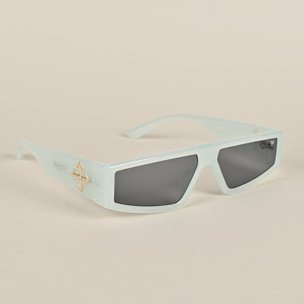 Voyage Light Green Wayfarer Sunglasses (2337MG3875)