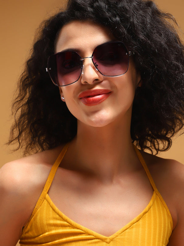Klyne | Grey Oversize Sunglasses - MG4319