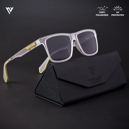 Active Transparent Wayfarer Polarized Sunglasses - PMG4476