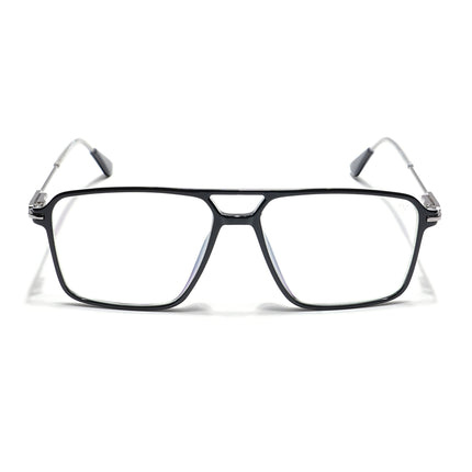 Voyage Visionary Shine Black Wayfarer Eyeglasses for Men & Women - SLMG6353-C2