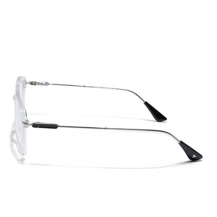 Voyage Visionary Transparent Wayfarer Eyeglasses for Men & Women - SLMG6355-C4