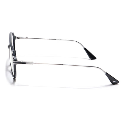 Voyage Visionary Shine Black Wayfarer Eyeglasses for Men & Women - SLMG6410-C1