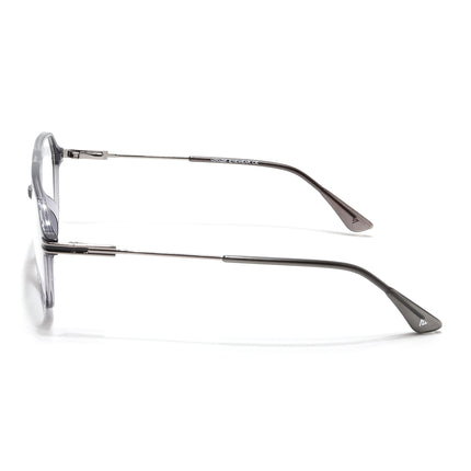 Voyage Zentrix Grey Aviator Metal Eyeglasses for Men & Women - SLMG6439-C2