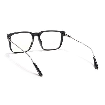 Voyage Zentrix Shine Black Square Metal Eyeglasses for Men & Women - SLMG6444-C2