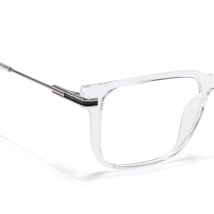 Voyage Zentrix Transparent Square Metal Eyeglasses for Men & Women - SLMG6445-C3