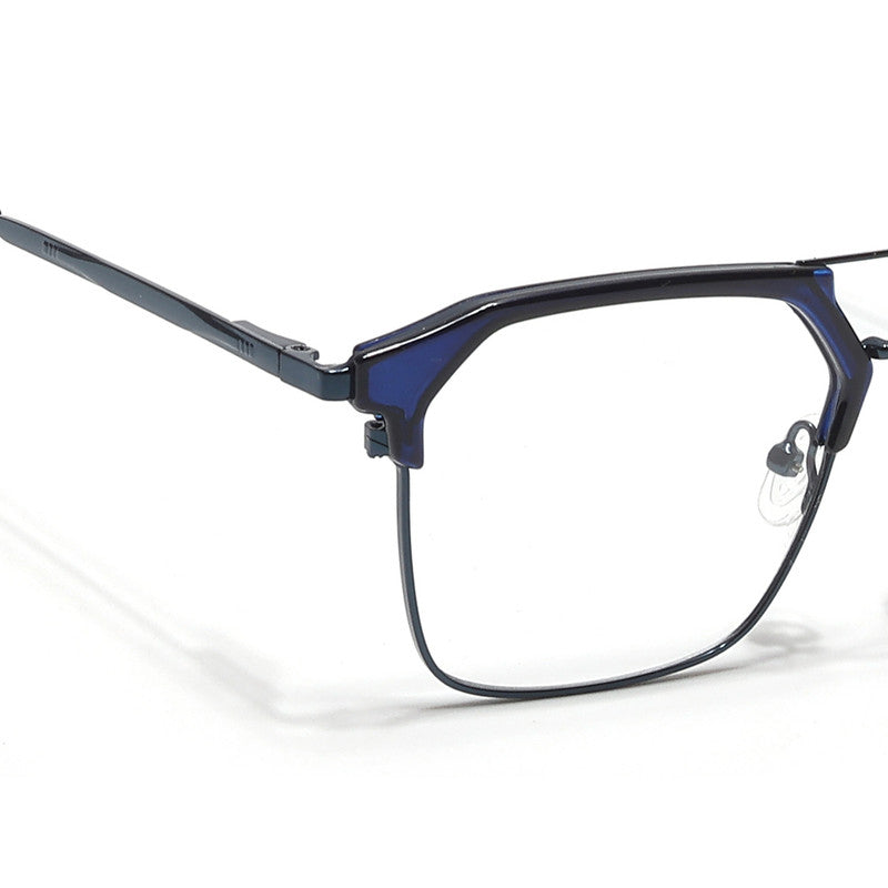Eyejack Turbo Shine Blue Wayfarer Eyeglasses for Men & Women