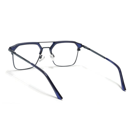 Eyejack Turbo Shine Blue Wayfarer Eyeglasses for Men & Women