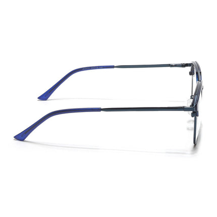 Eyejack Turbo Shine Blue Wayfarer Eyeglasses for Men & Women