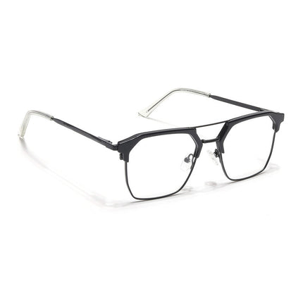 Eyejack Turbo Shine Black Wayfarer Eyeglasses for Men & Women (202432CL918-C1)