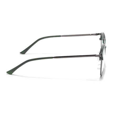 Eyejack Turbo Green & Black Wayfarer Eyeglasses for Men & Women (202432CL921-C4)
