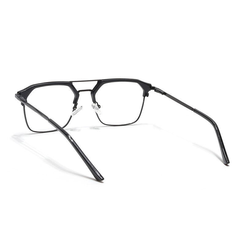 Eyejack Turbo Shine Black Wayfarer Eyeglasses for Men & Women (202433CL930-C1)