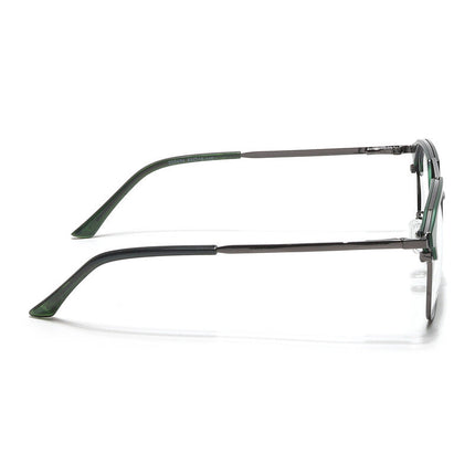 Eyejack Turbo Green & Black Wayfarer Eyeglasses for Men & Women (202434CL945-C4)