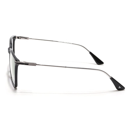 Voyage Zentrix Shine Black Square Metal Eyeglasses for Men & Women - SLMG6448-C2