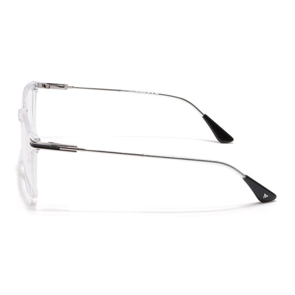 Voyage Zentrix Transparent Square Metal Eyeglasses for Men & Women - SLMG6449-C3