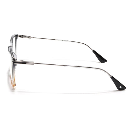Voyage Zentrix Black & Brown Square Metal Eyeglasses for Men & Women - SLMG6450-C4