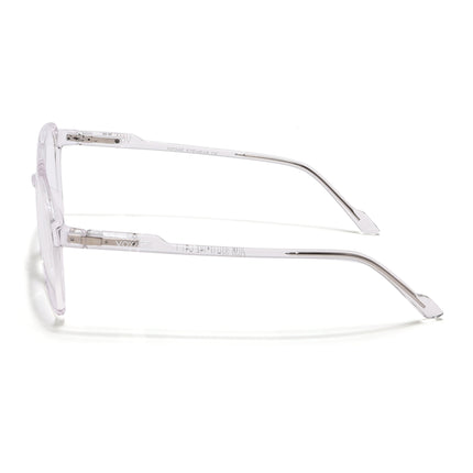 Voyage Visionary Select Transparent Square Eyeglasses for Men & Women - SLMG6453-C3