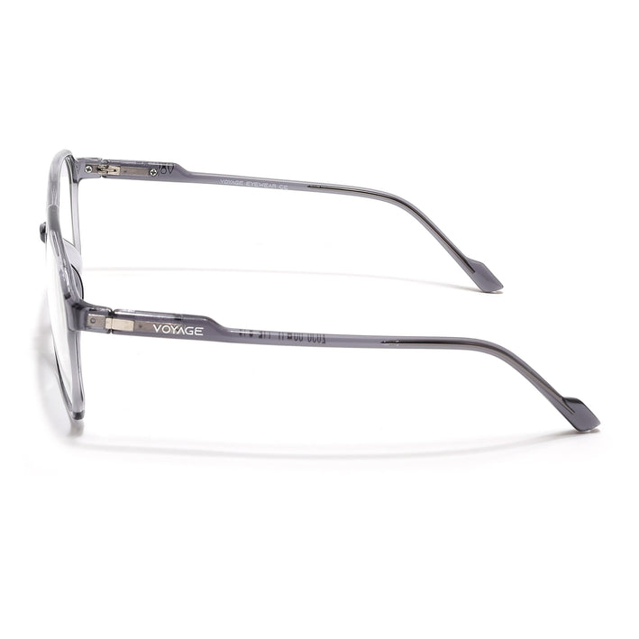 Voyage Visionary Select Grey Square Eyeglasses for Men & Women - SLMG6455-C5