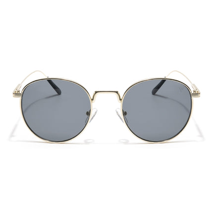 Sonic | Round Black Golden Sunglasses MG3050