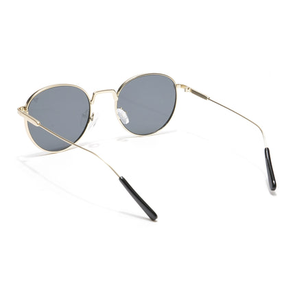 Sonic | Round Black Golden Sunglasses MG3050