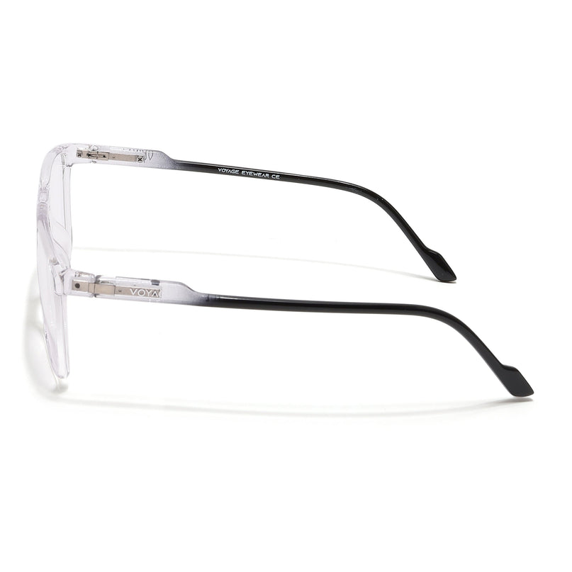 Voyage Visionary Select Transparent Rectangle Eyeglasses for Men & Women - SLMG6459-C3