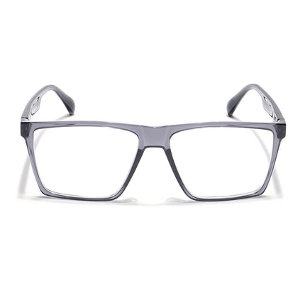 Voyage Visionary Grey Square Eyeglasses for Men & Women - SLMG6361-C3