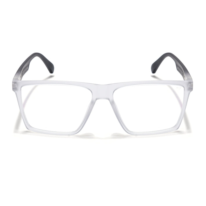 Voyage Visionary Trasnsparent Square Eyeglasses for Men & Women - SLMG6362-C4