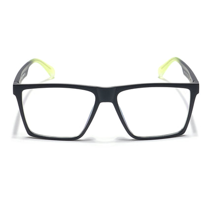 Voyage Visionary Matt Black Square Eyeglasses for Men & Women - SLMG6364-C6