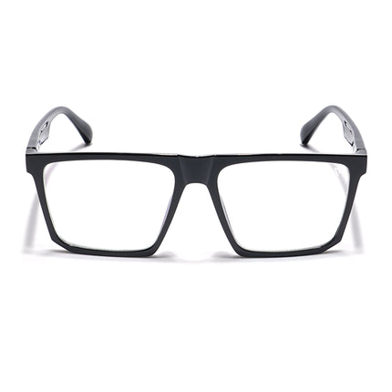 Voyage Visionary Shine Black Square Eyeglasses for Men & Women - SLMG6367-C2