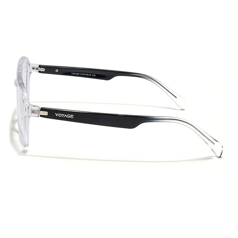 Voyage Visionary Transparent Wayfarer Eyeglasses for Men & Women - SLMG6375-C3