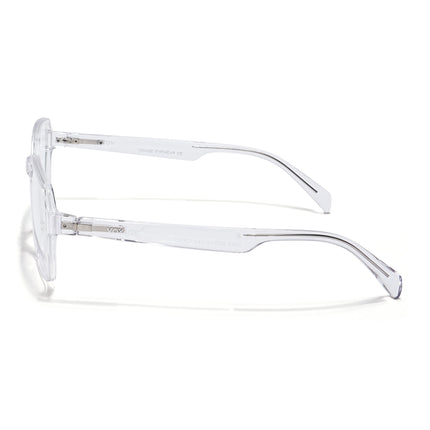 Voyage Visionary Transparent Square Eyeglasses for Men & Women - SLMG6382-C4