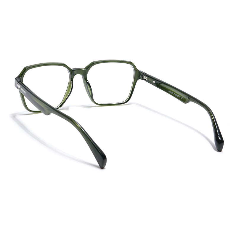 Voyage Visionary Olive Square Eyeglasses for Men & Women - SLMG6386-C8