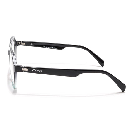 Voyage Visionary Select Black & Blue Geometric Eyeglasses for Men & Women - SLMG6465-C5