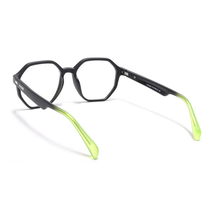 Voyage Visionary Select Matt Black Geometric Eyeglasses for Men & Women - SLMG6466-C6