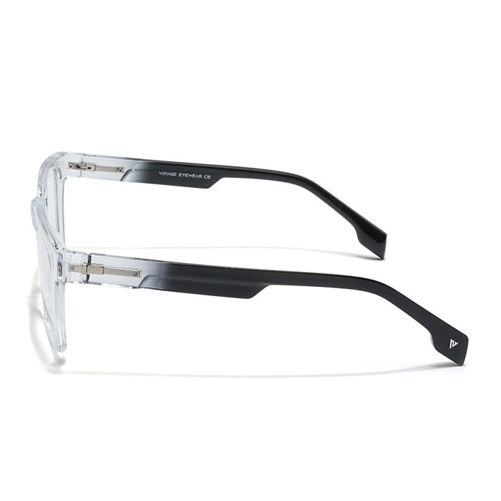 Voyage Visionary Trasnsparent Square Eyeglasses for Men & Women - SLMG6389-C3