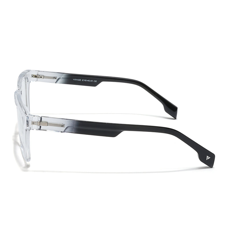 Voyage Visionary Trasnsparent Square Eyeglasses for Men & Women - SLMG6389-C3