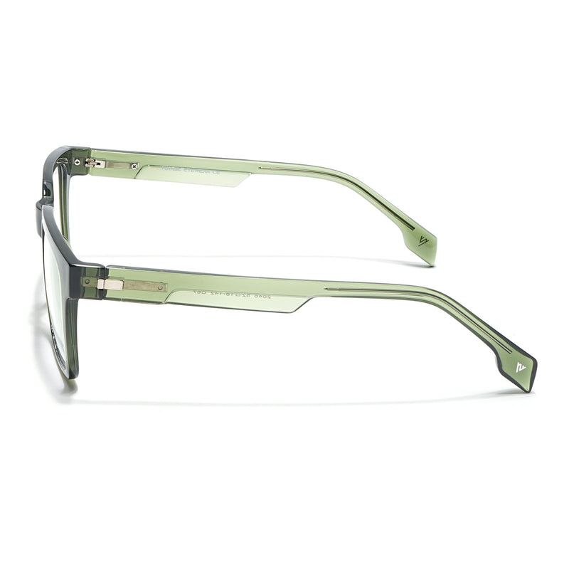 Voyage Visionary Olive Square Eyeglasses for Men & Women - SLMG6393-C7