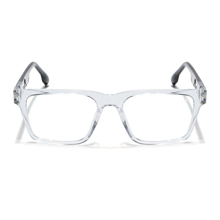 Voyage Visionary Trasnsparent Square Eyeglasses for Men & Women - SLMG6397-C3
