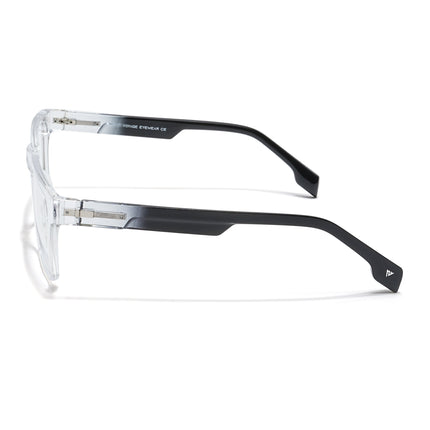 Voyage Visionary Trasnsparent Square Eyeglasses for Men & Women - SLMG6397-C3