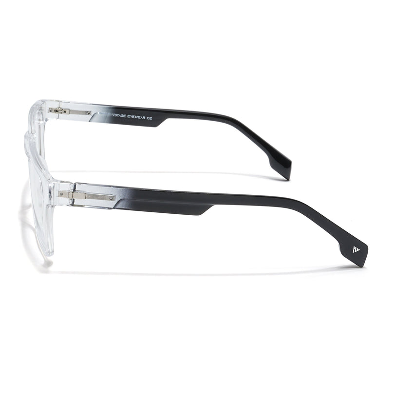 Voyage Visionary Trasnsparent Square Eyeglasses for Men & Women - SLMG6397-C3