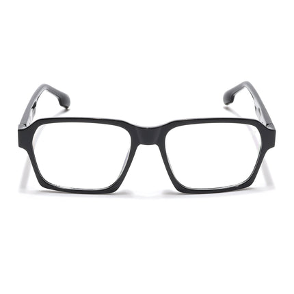 Voyage Visionary Select Shine Black Square Eyeglasses for Men & Women - SLMG6469-C2