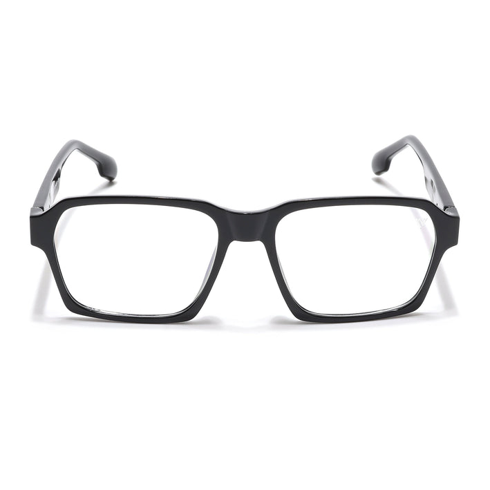 Voyage Visionary Select Shine Black Square Eyeglasses for Men & Women - SLMG6469-C2