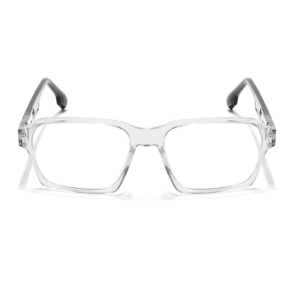Voyage Visionary Select Transparent Square Eyeglasses for Men & Women - SLMG6470-C3
