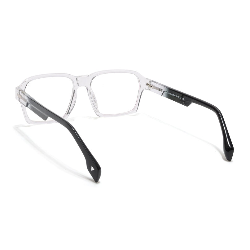 Voyage Visionary Select Transparent Square Eyeglasses for Men & Women - SLMG6470-C3