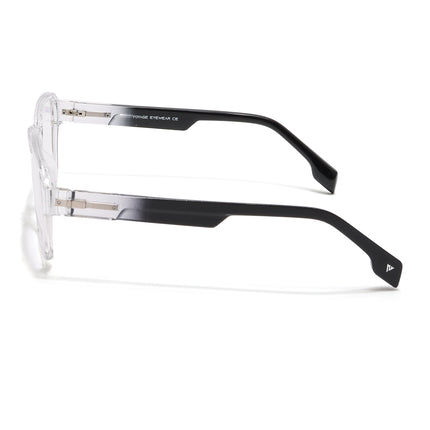 Voyage Visionary Select Transparent Square Eyeglasses for Men & Women - SLMG6470-C3