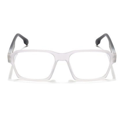 Voyage Visionary Select Matt Transparent Square Eyeglasses for Men & Women - SLMG6472-C5