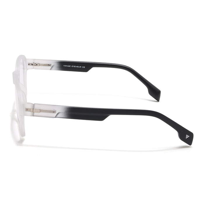 Voyage Visionary Select Matt Transparent Square Eyeglasses for Men & Women - SLMG6472-C5