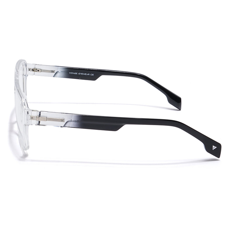 Voyage Visionary Transparent Square Eyeglasses for Men & Women - SLMG6404-C2